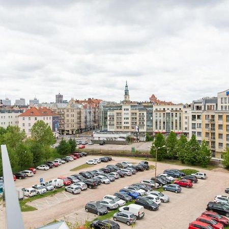 35m² studio Appartement, met 1 privé badkamer in Poznan stadscentrum Buitenkant foto